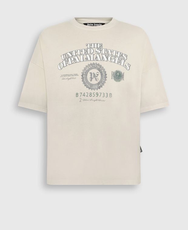 Palm Angels Crew neck t-shirt Pa Dollar