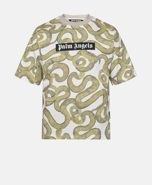Palm Angels Crew neck t-shirt Snake