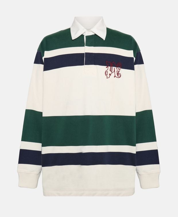 Palm Angels Long-sleeved polo shirt Rugby