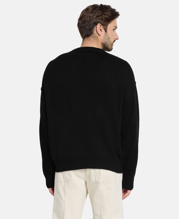 Palm Angels Wool-blend pullover Bear in mind