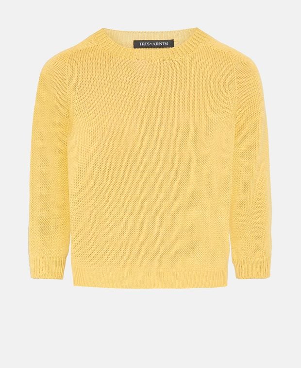 Iris von Arnim Linen-blend pullover Peppi