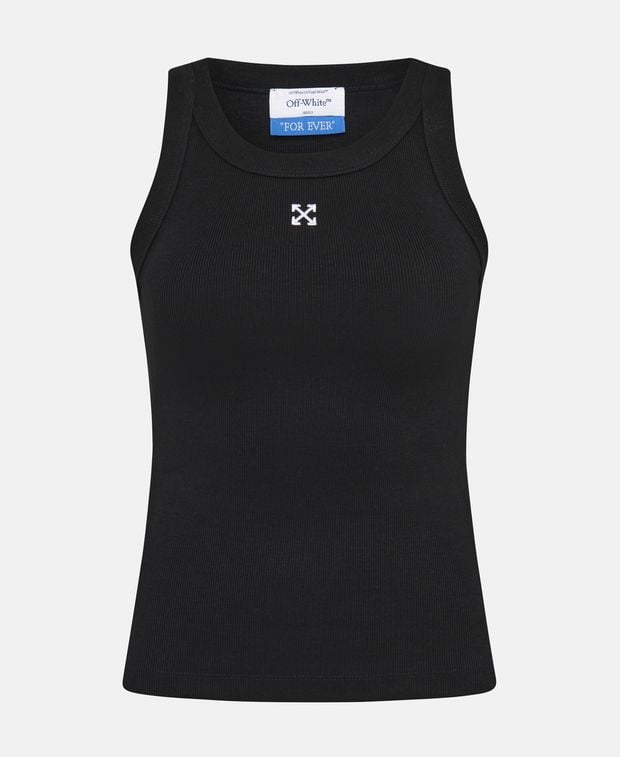 Off-White Ribbed tank top