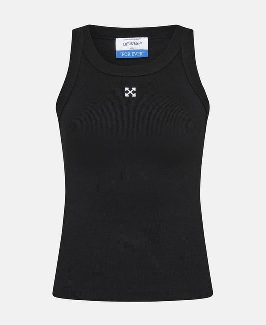 Off-White Ribbed tank top