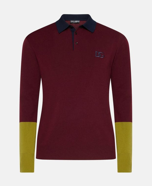 Dolce & Gabbana Woolen polo shirt