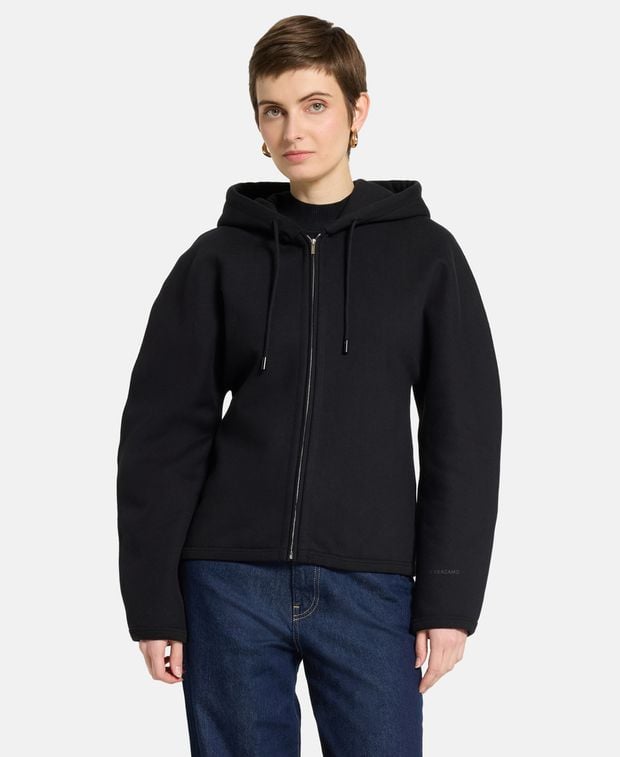 Salvatore Ferragamo Hooded sweat jacket