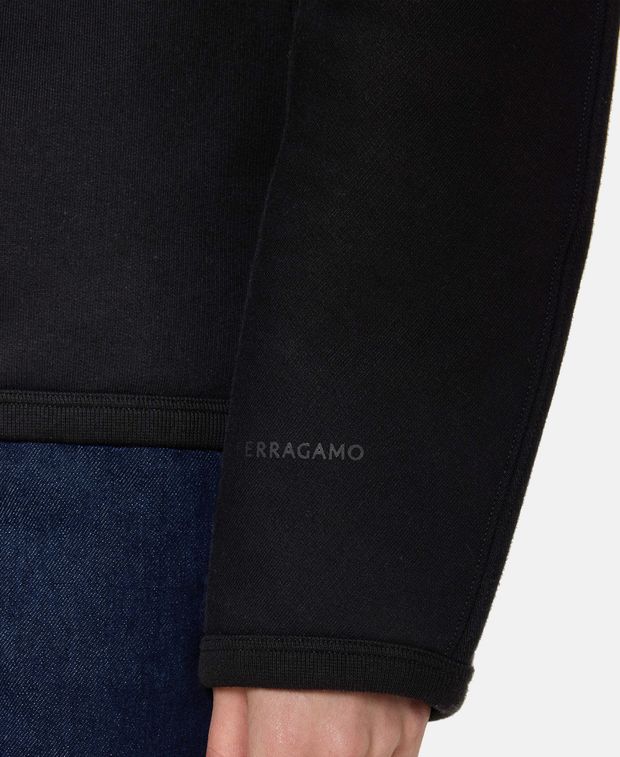Salvatore Ferragamo Hooded sweat jacket