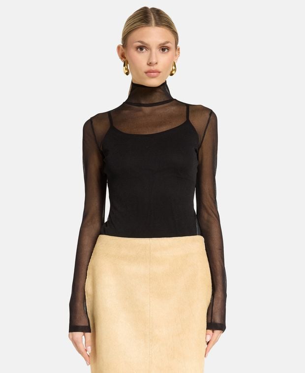 Salvatore Ferragamo Silk bodysuit
