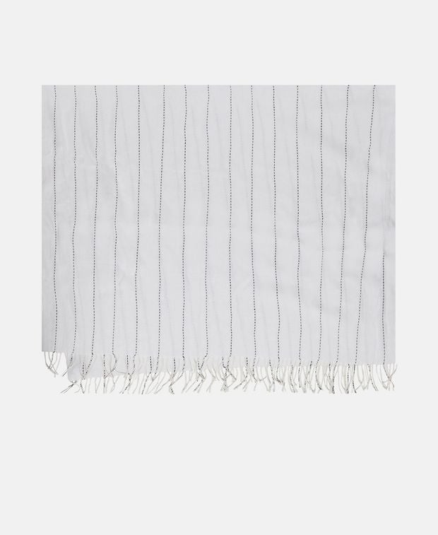 Toteme Linen-blend scarf