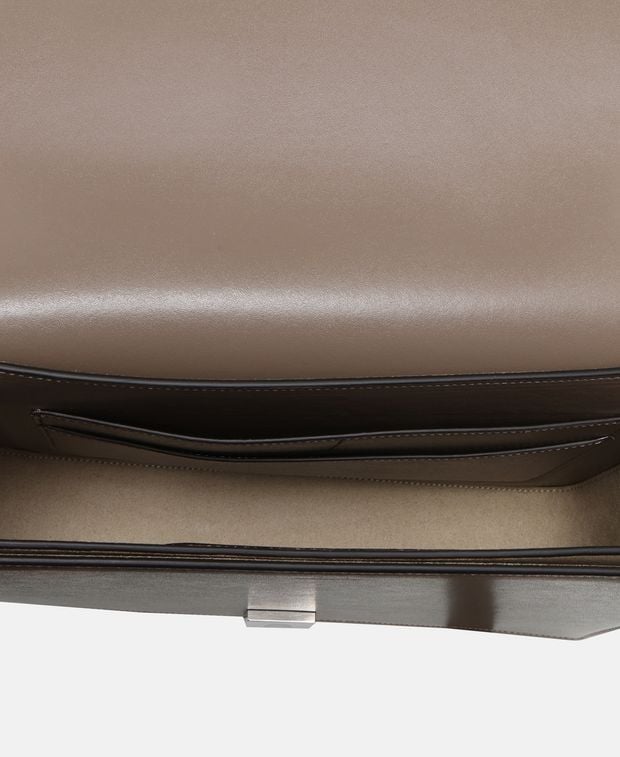 Toteme Leather shoulder bag T-Flap