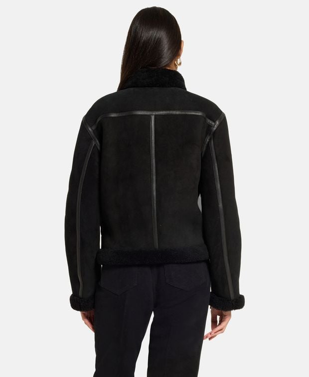 Toteme Lamb's leather jacket