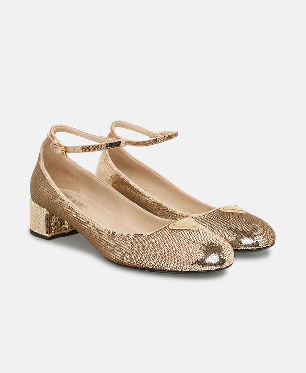 Prada Ankle strap pump