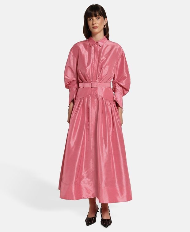 Rebecca Vallance Shirtwaist dress Maple