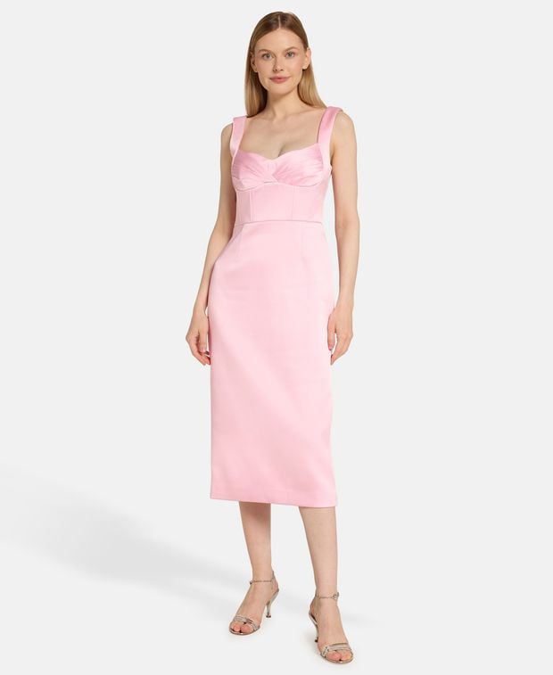 Rebecca Vallance Satin dress Aymee