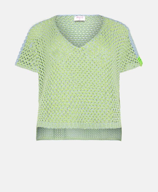 Emilio Pucci Crochet top