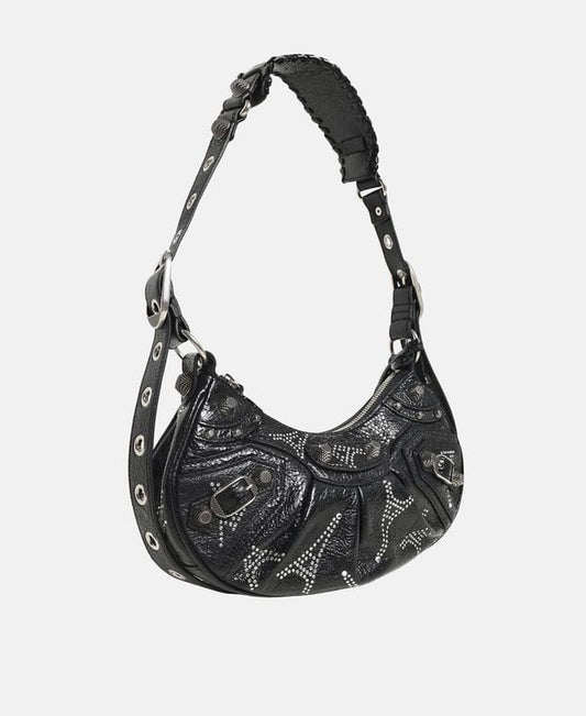 Balenciaga Leather shoulder bag Le Cagole
