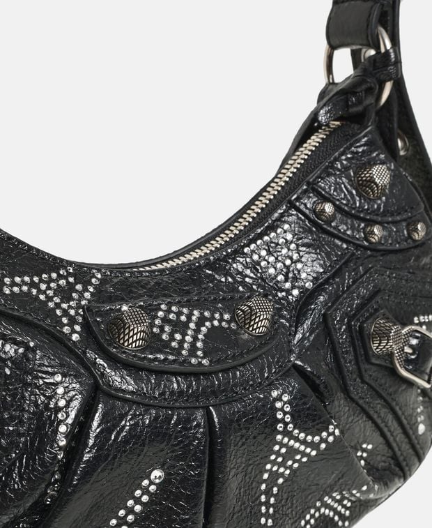 Balenciaga Leather shoulder bag Le Cagole