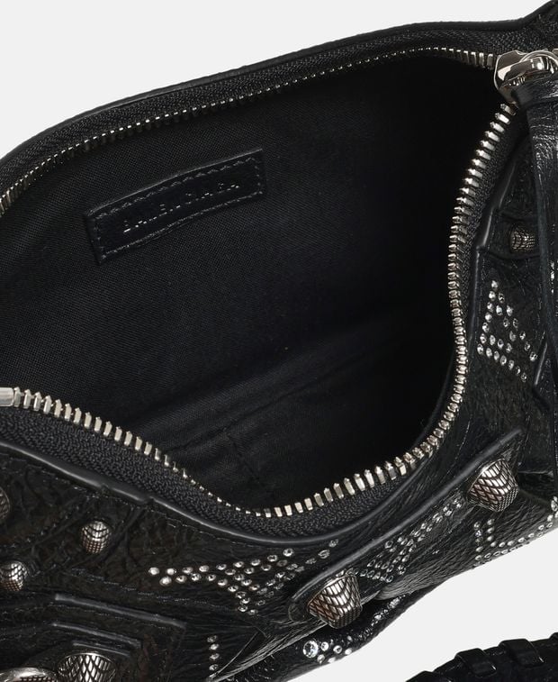 Balenciaga Leather shoulder bag Le Cagole