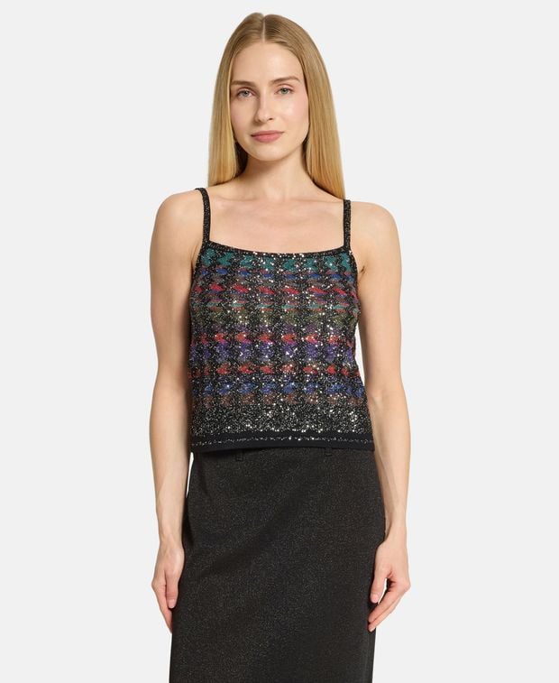 Missoni Sequinned top
