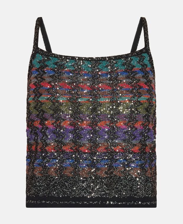 Missoni Sequinned top