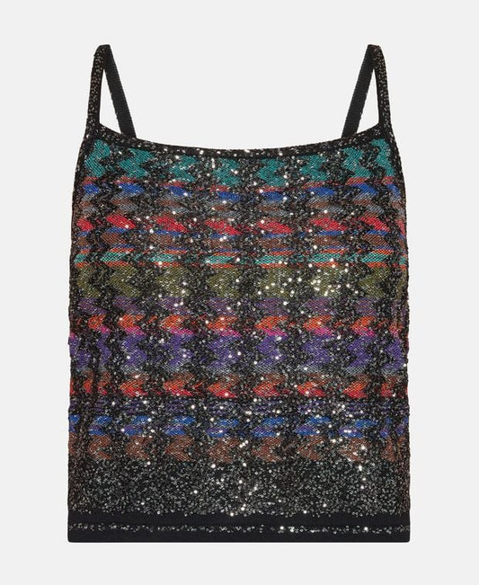 Missoni Sequinned top