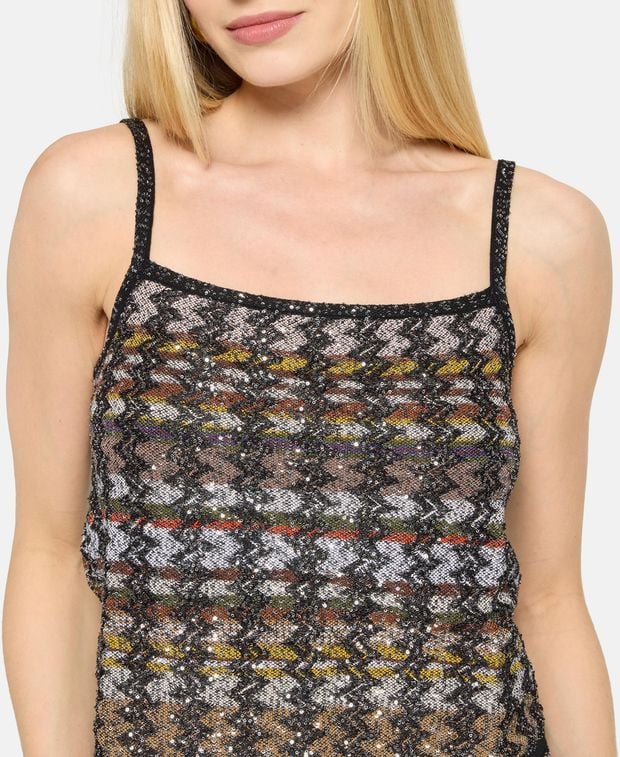 Missoni Sequinned top