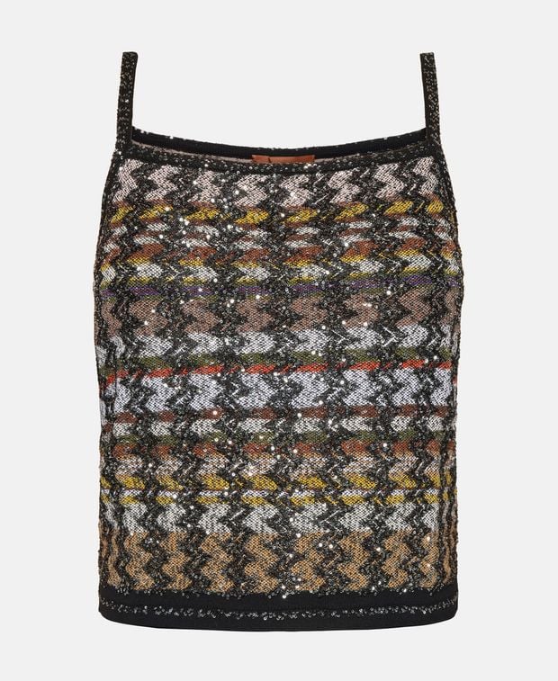 Missoni Sequinned top