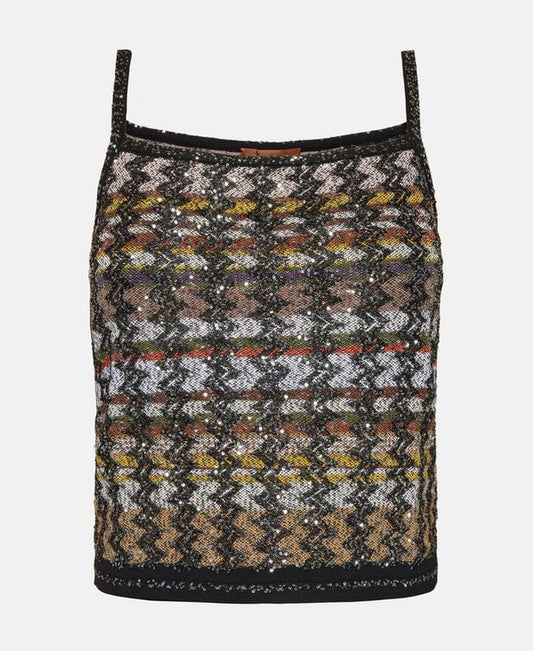 Missoni Sequinned top