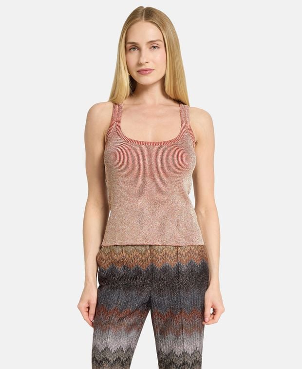 Missoni Ribbed tank top