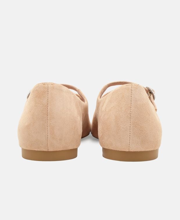 Stuart Weitzman Ballerina flat with straps Ginger cry