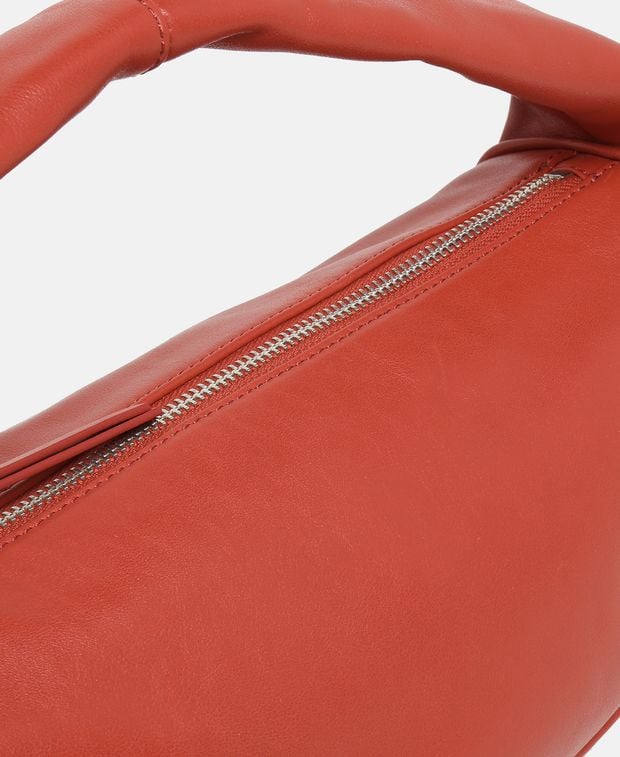 By Far Leather Top Handle bag Cush