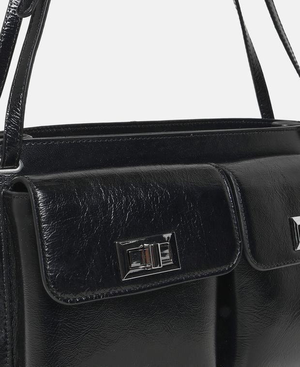 By Far Leather shoulder bag
