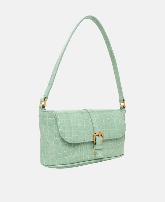 By Far Leather shoulder bag Miranda Baguette