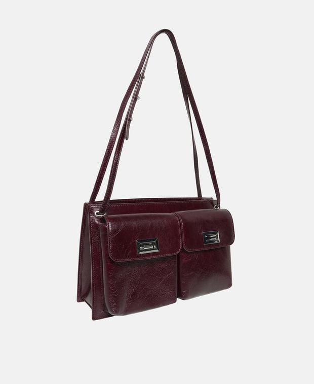 By Far Leather shoulder bag