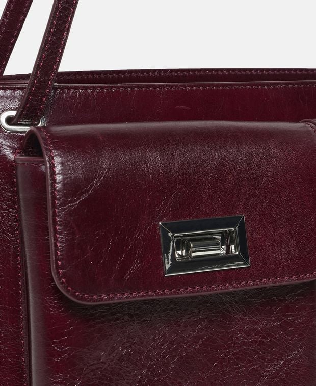 By Far Leather shoulder bag