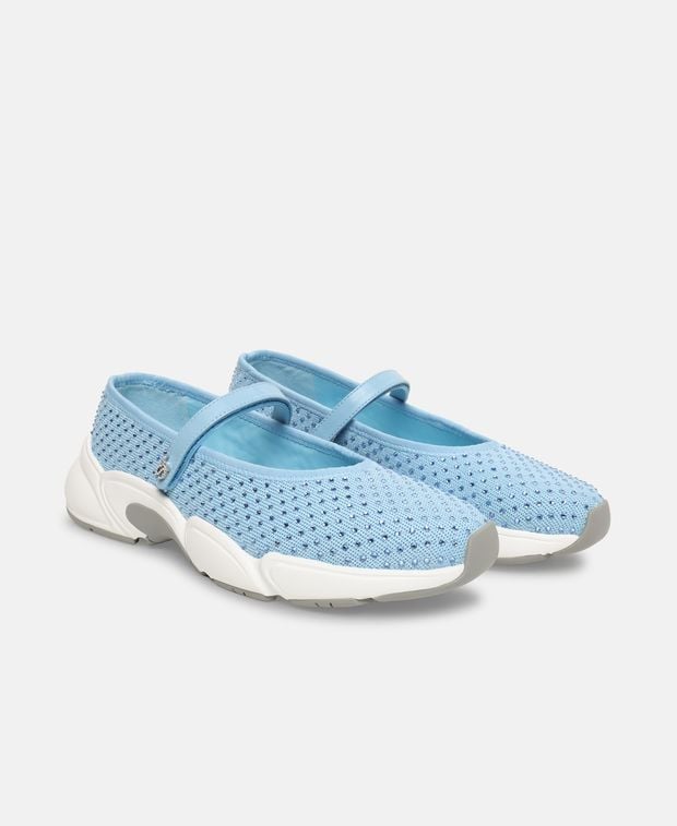 Sergio Rossi Slip-on sneakers Crystal