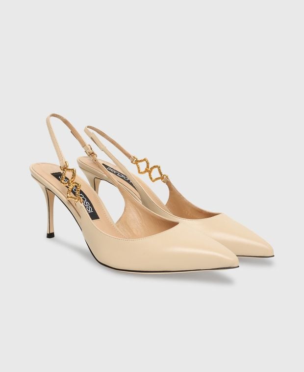 Sergio Rossi Slingback pumps Sea Scale