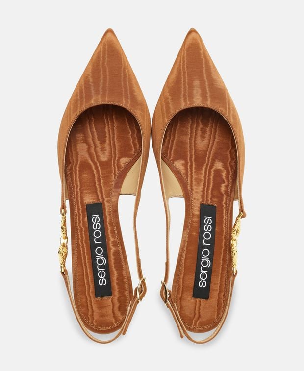 Sergio Rossi Slingback pumps Sea Scale