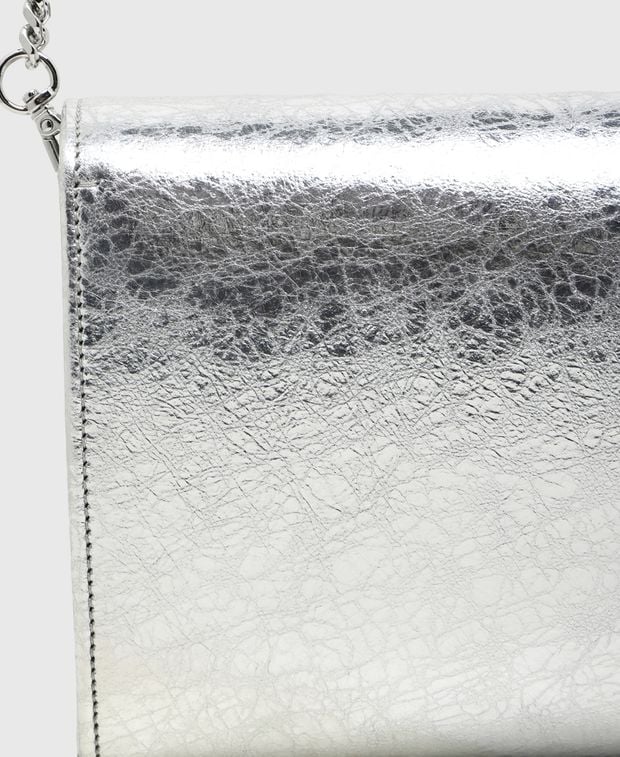 Sergio Rossi Leather clutch Precious