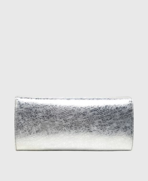 Sergio Rossi Leather clutch Precious