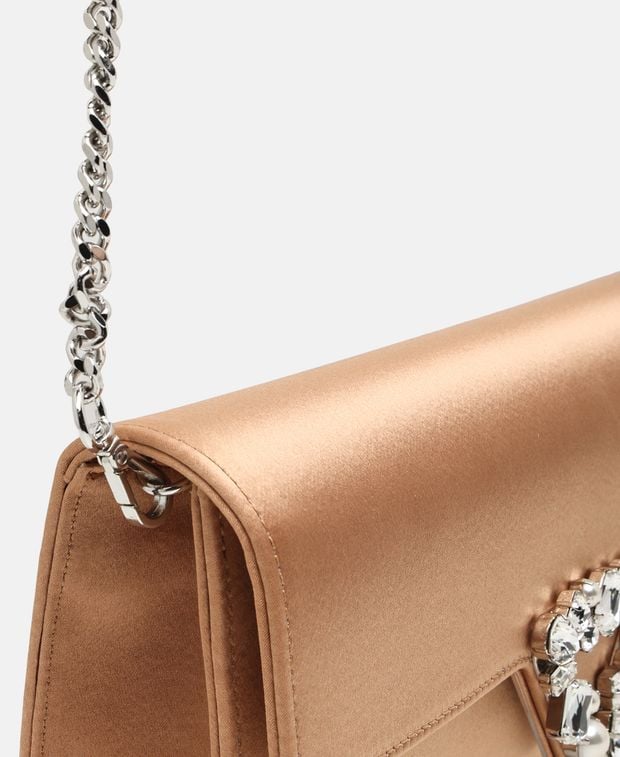 Sergio Rossi Satin clutch bag Precious