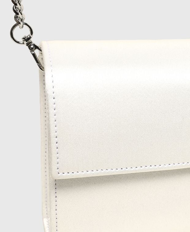 Sergio Rossi Satin clutch bag Precious