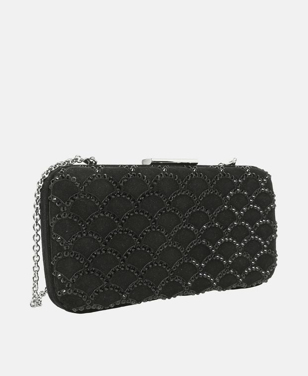Sergio Rossi Leather clutch Mermaid