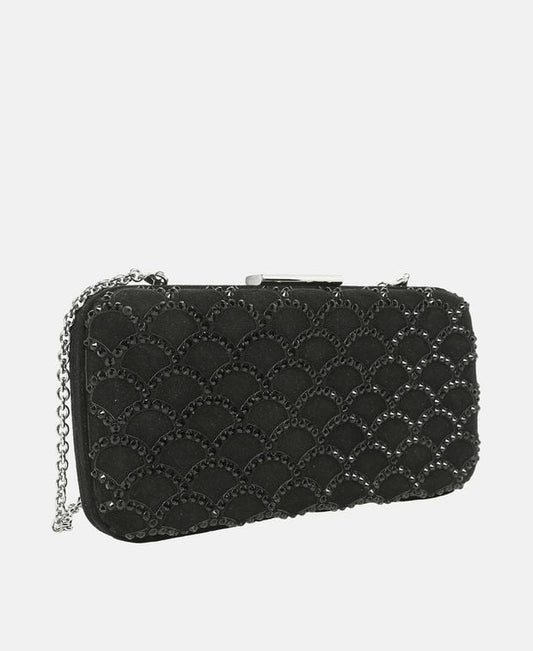 Sergio Rossi Leather clutch Mermaid