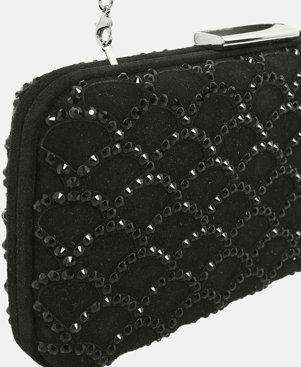 Sergio Rossi Leather clutch Mermaid