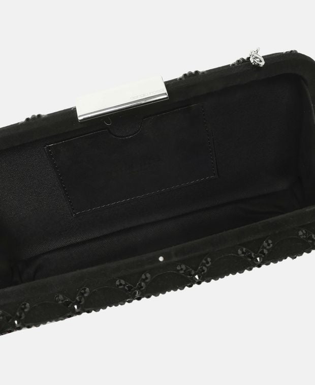 Sergio Rossi Leather clutch Mermaid