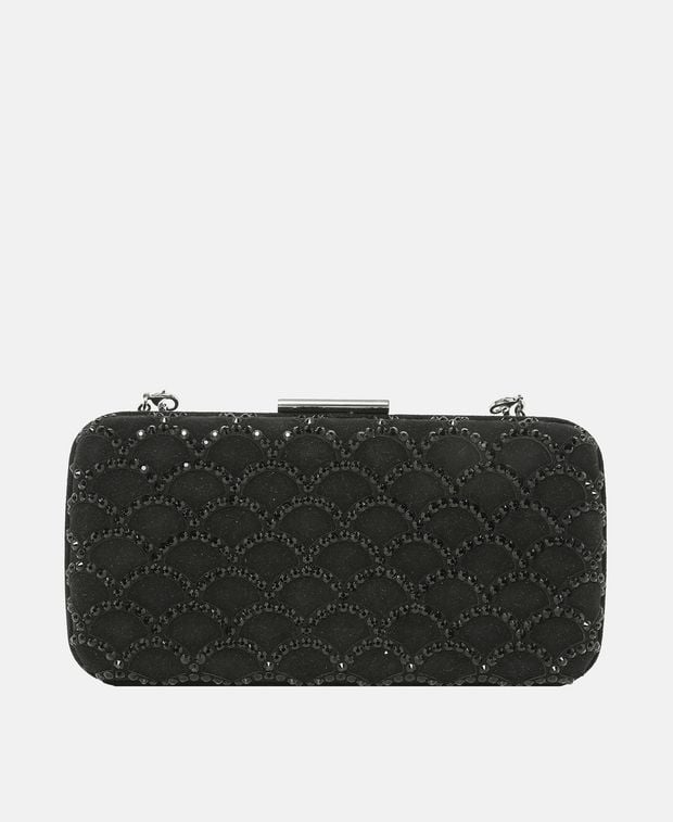 Sergio Rossi Leather clutch Mermaid
