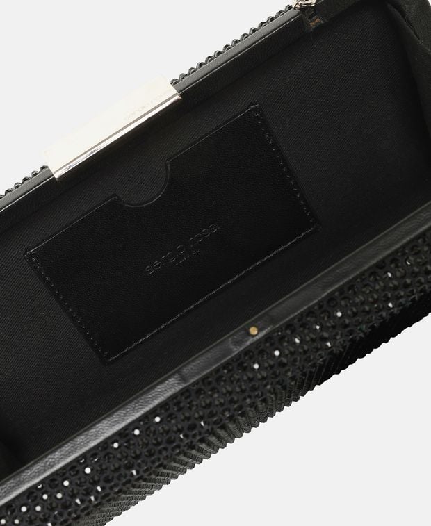 Sergio Rossi Satin clutch bag Gruppo
