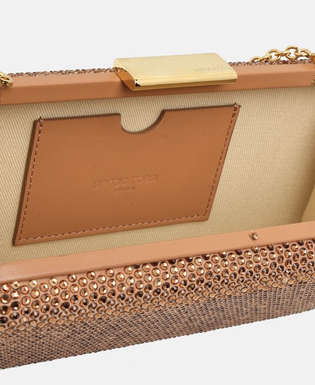 Sergio Rossi Satin clutch bag Gruppo