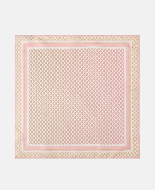 Sergio Rossi Silk square scarf Mermaid