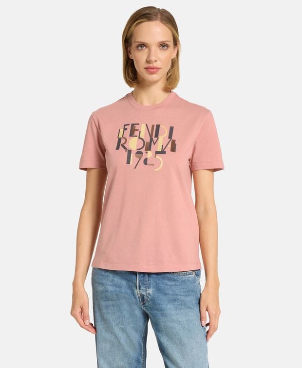 Fendi Crew neck t-shirt Roma
